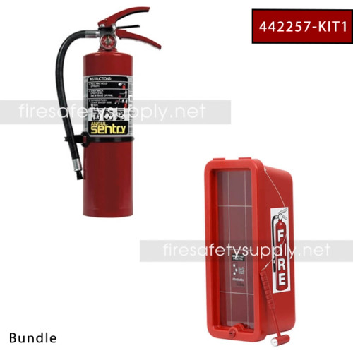 Bundle - Amerex B402 ABC Dry Chemical Extinguisher, 5 lb. & Cato