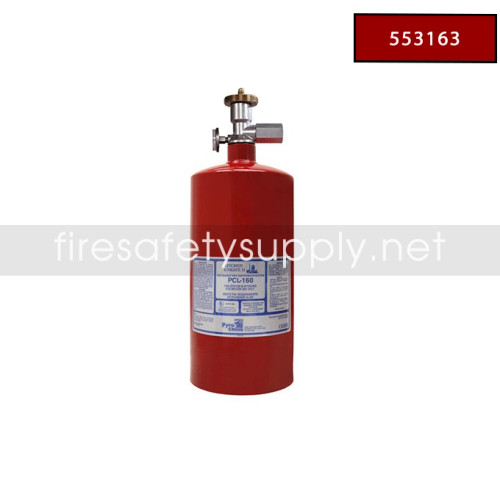 Ansul 551196 PCL-600 Agent Cylinder Assembly, 6.0 Gal.