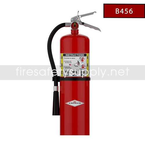 Amerex B441 10 lb. ABC Fire Extinguisher with Brass Valve | UL 4A