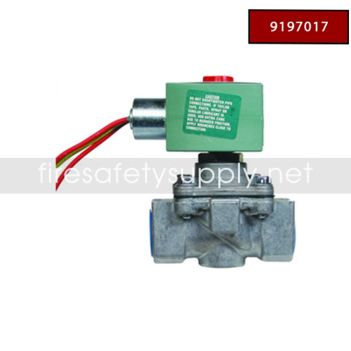 Badger 9197017 Electric Gas Valve, 1/2"