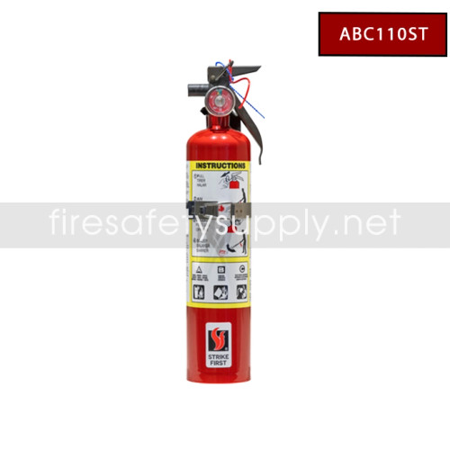 Strike First ABC340-VB Multi-Purpose ABC Extinguisher with Vehicle