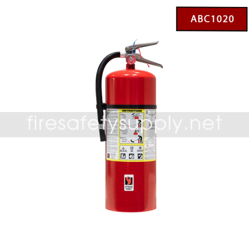 Strike First Multi-Purpose ABC Extinguisher with Wall Hook, 20 lb (10A:120B:C)