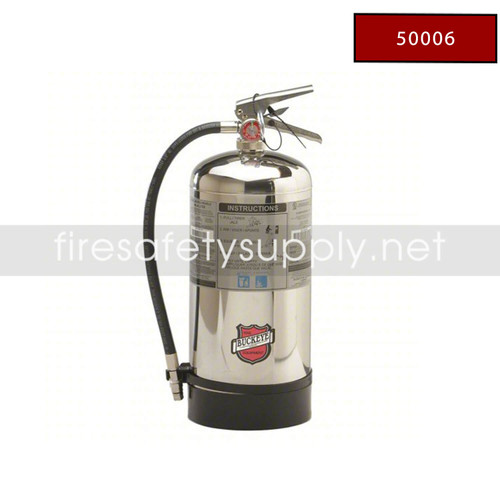 Buckeye 50006 Wet Chemical Extinguisher, 6 Liters