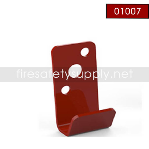 Amerex 816 Wall Bracket, Red (item # 01007) | Fire Safety Supply