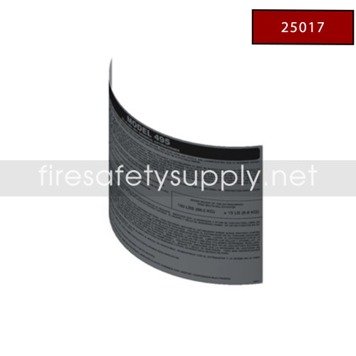 Amerex 25017 Nameplate (495)