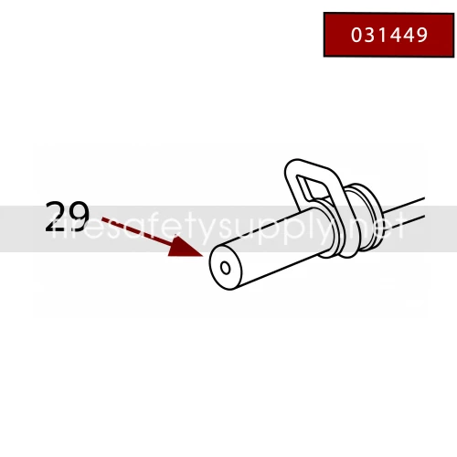 Ansul 031449 Nozzle Assembly (Purple-K)