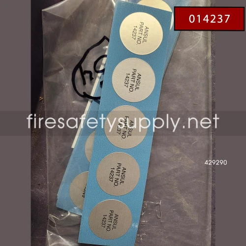 Ansul 014237 Visual Hose Inspection Disc