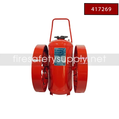 Ansul 417269 Redline Wheeled Extinguisher, 150 lb (CR-MX-150-C)