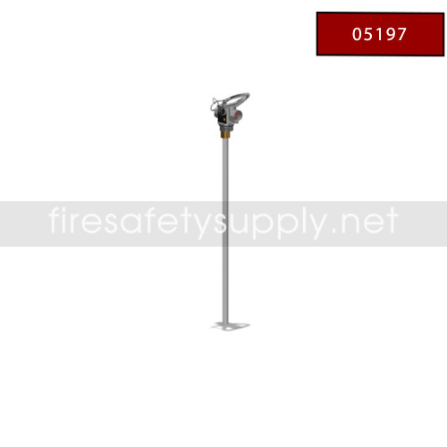Amerex 05197 Valve Assembly with Downtube 125 lb 150 lb Extinguishers