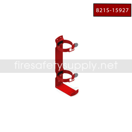 Amerex 821S-15927 Vehicle Bracket, 2-Strap, Red