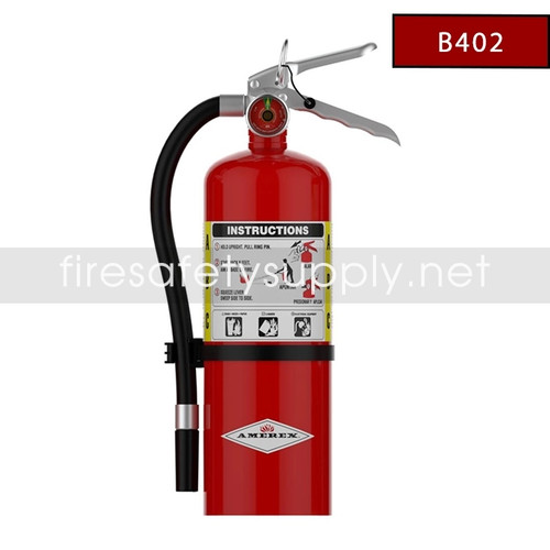 Amerex B461 6 lb. ABC Fire Extinguisher with Brass Valve | Fire Amerex B461 6 lb. ABC Fire Extinguisher with Brass Valve | Fire
