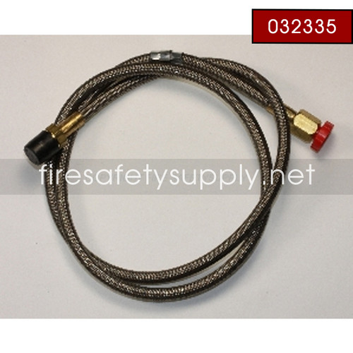 Ansul 032336 Actuation Hose Swivel Stainless Braided 24 in.