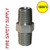 Getz 1G0073 Nipple, 6000 PSI (1/4" x 1/4")