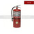 Buckeye 12120 ABC Dry Chemical Extinguisher, 20 lb with Wall Hook