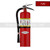 Amerex 720 High-Flow ABC Dry Chemical Extinguisher, 10 lb. (1A:20B:C)