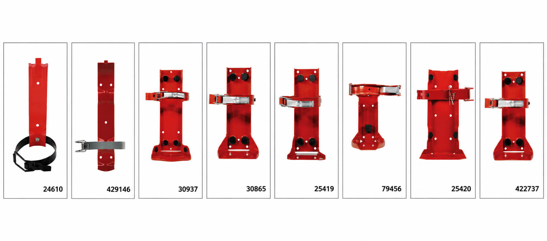 ANSUL Stored Pressure Vehicle Brackets reference image 1