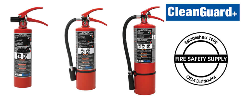 CLEANGUARD+ Clean Agent Hand Portable Fire Extinguishers: Superior Fire ...