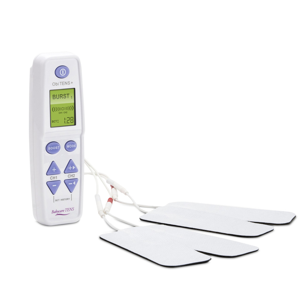 Obi tens plus labour tens machine with maternity pads
