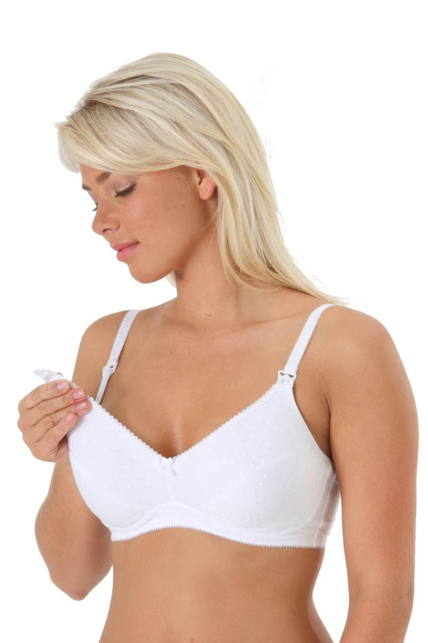 Emma Jane Maternity soft cup seam free nursing bra with removable padding,  Women's Fashion, Maternity wear on Carousell