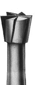 Handpiece (HP) Inverted Cone Carbide Dental Bur, 3/32" shank dia.  HP35, HP37, HP38, HP39
