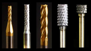 Industrial Carbide Bur, SB cylinder shape, 1/8" shank, titanium nitride coating Industrial Carbide Bur, SB cylinder shape, 1/8" shank, titanium nitride coating