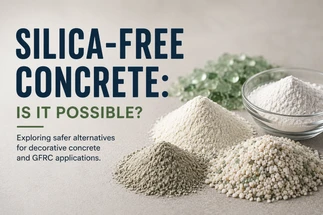 Silica-Free Concrete: Is It Possible? Exploring Safer Alternatives for Decorative Concrete