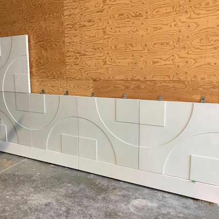 Cladding Panel Mold-Squares and Circles