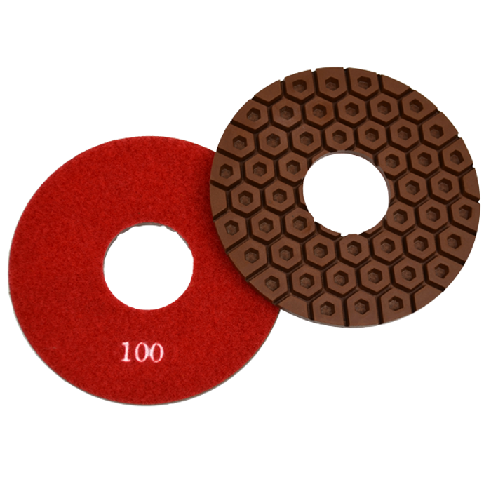 Poly Blue Concrete Polishing Pads, 5