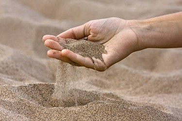 Cement Mix Concrete is Compacted Sand Stock Image - Image of blend, labour:  70657963