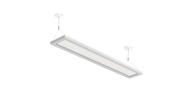 Up/Down Led suspended luminaire 8" X 8FT