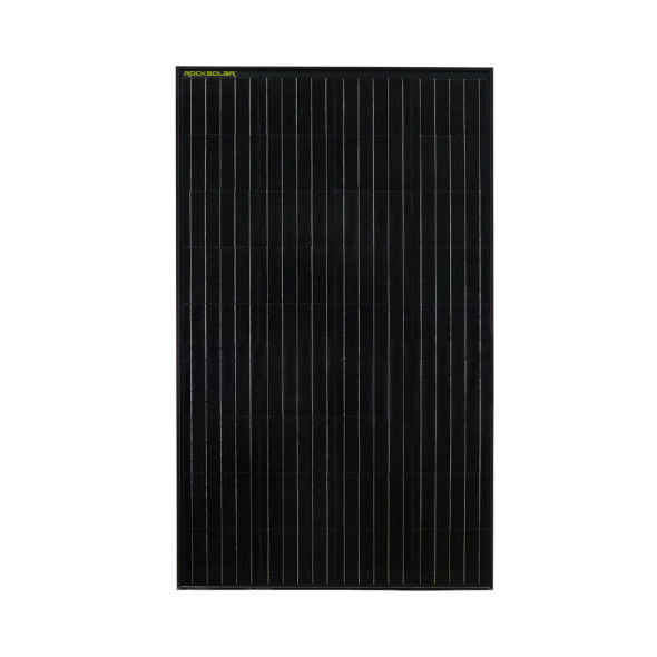 Black Diamond 200W 12V Rigid Monocrystalline Solar Panel