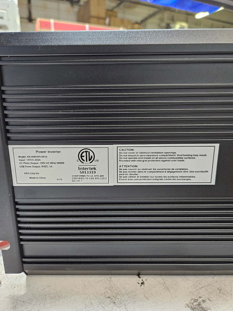 rv, cottage inverter 3000W pure sine-wave, batteries, lithium, lifepo