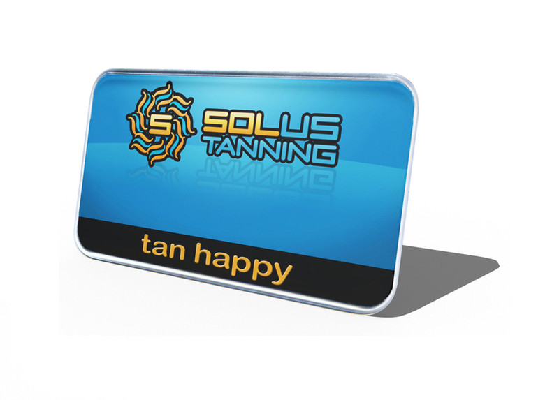 Reusable Name Tags | Domed Name Tags