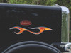 flame decals for tractor trailers