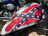 Confederate flag motorcycle tank
