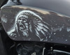 Custom Indian Scout graphics, No its not paint!