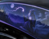 Spellcaster tank panel decal set with magical forest design