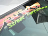 Modified street performance car decal on Chrysler 300