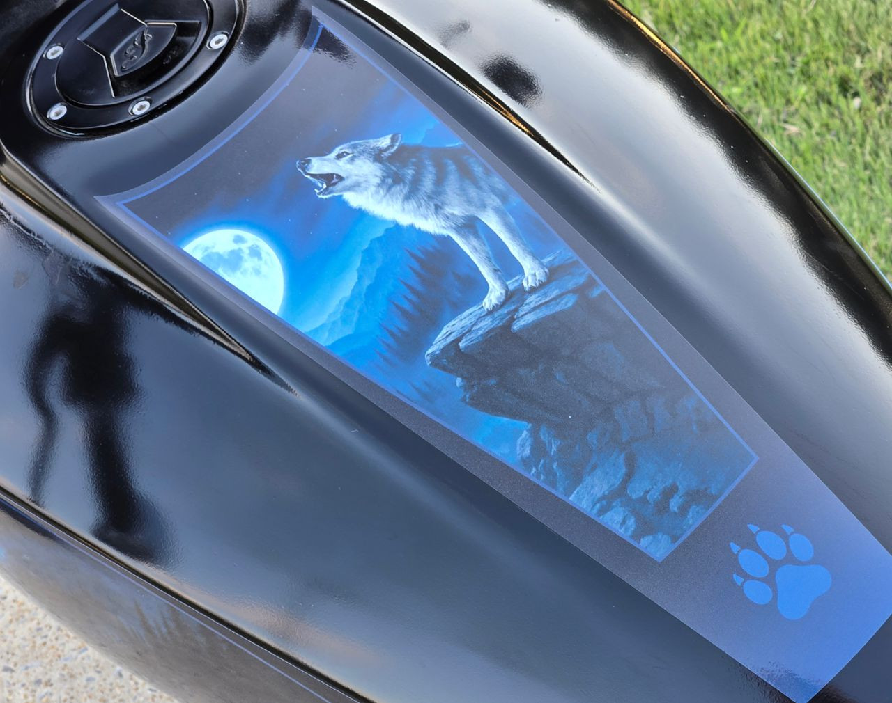 Nightwalker - Indian - Scout - 3 piece Tank decal set