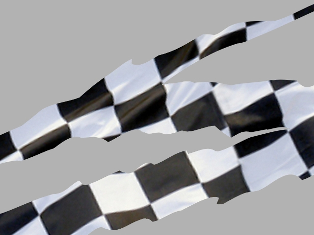 Ripped Stripe - 4pc set - Checkered Flag