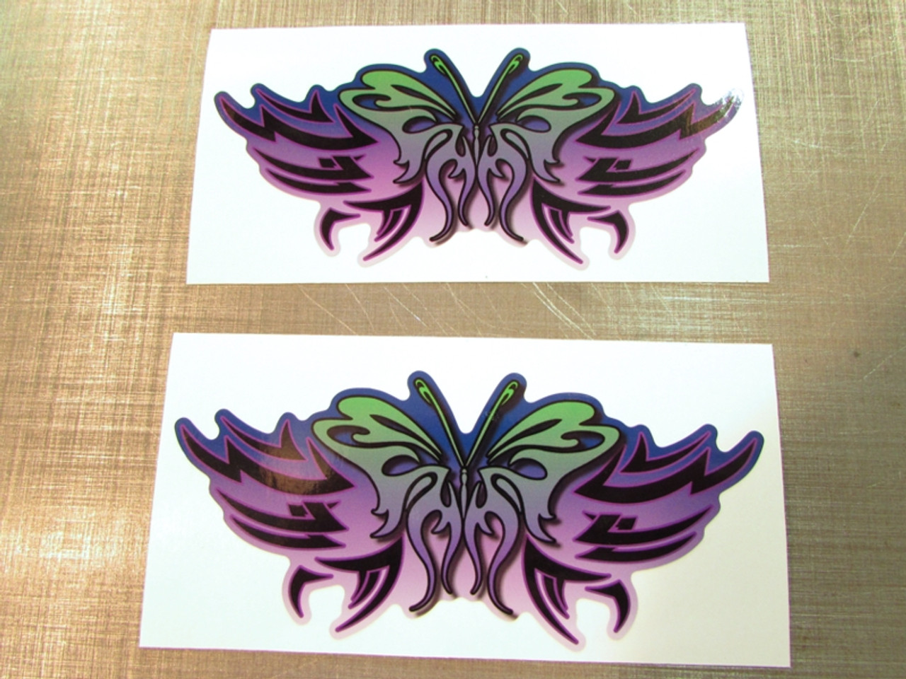 Tribal butterfly car and motorcycle decal