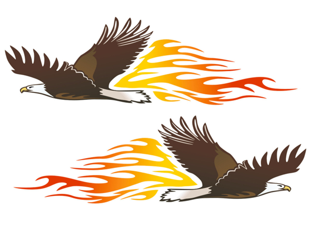 Eagle Flames - 2pc set