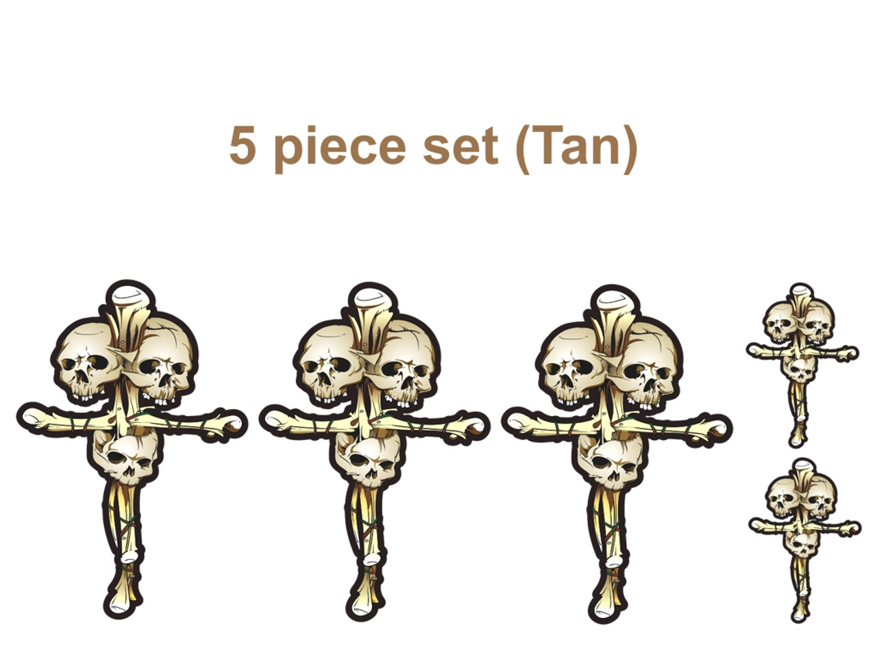  5 piece set (Tan)