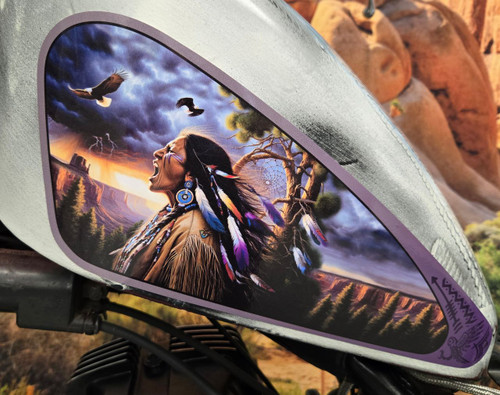 Echoes of the Wind |Harley Sportster Tank decals | 3 piece set