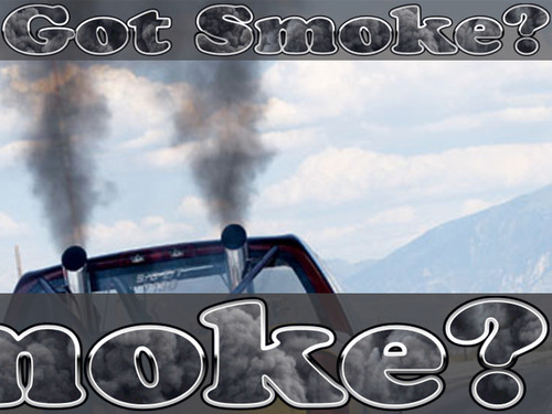 Got Smoke? windshield banner vinyl decal (1 piece set)