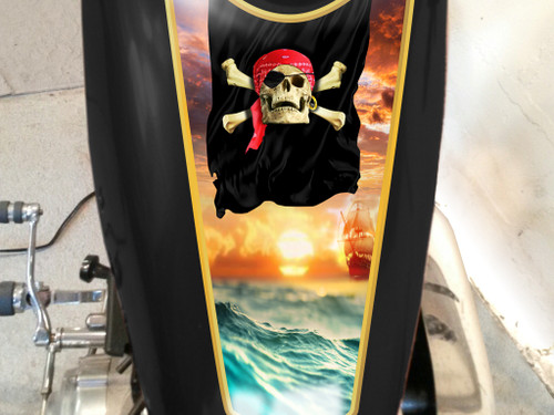 Pirate  -   Tank  decal