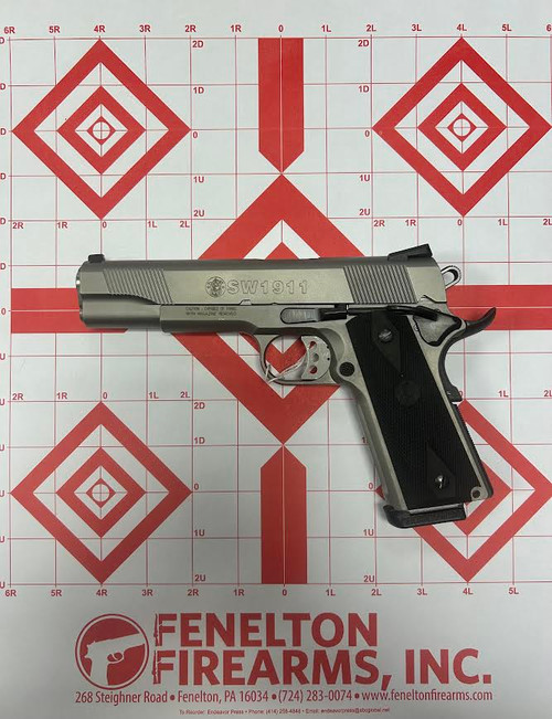 USED (Consignment) Smith & Wesson SW1911 Stainless 45 ACP