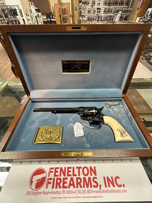 USED (Consignment) Uberti  1873 "Seventh Calvary Tribute" 45 Colt