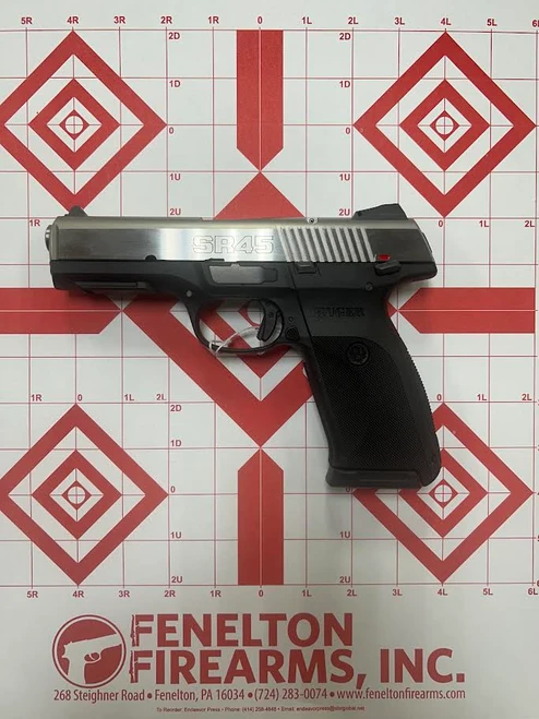 USED Ruger SR45 Stainless 45 ACP