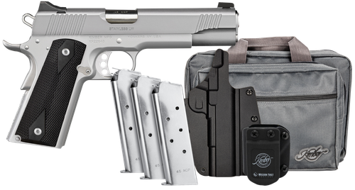 Kimber 1911 Stainless LW Club Bundle 45 ACP
